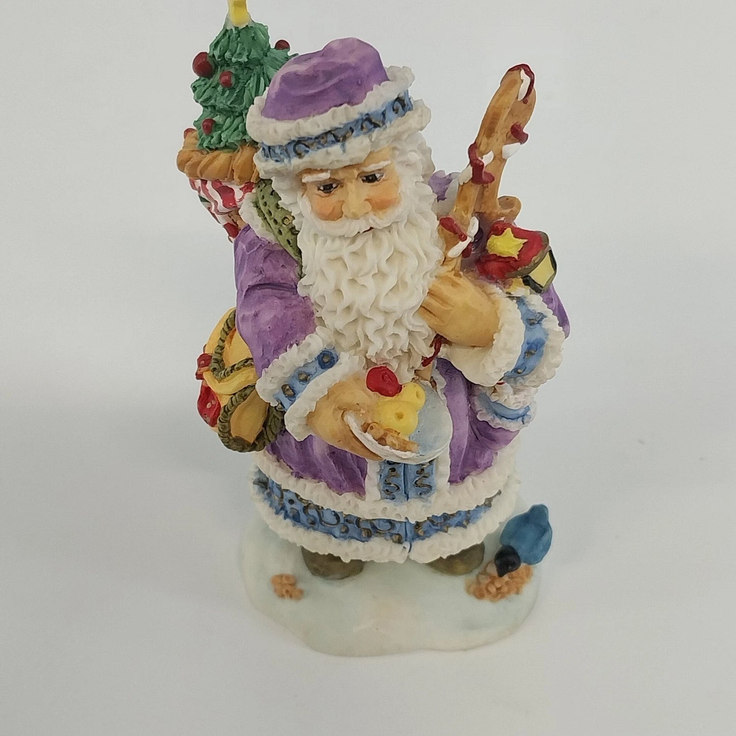 Bronson Collectibles Slavic Grandfather Frost Santa Figurine 3.75" Resin 1995