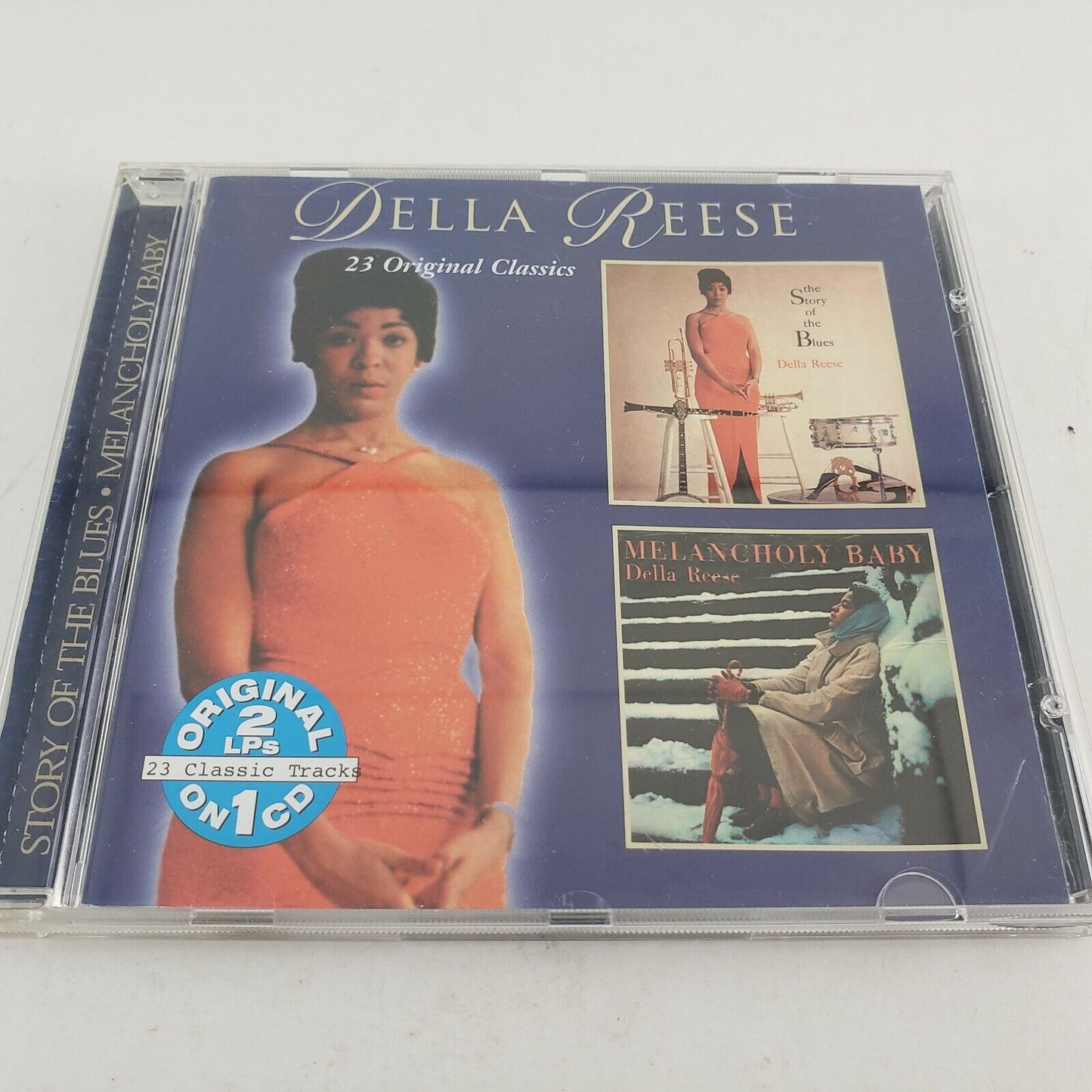 The Story of the Blues & Melancholy Baby Double Album 23 Song CD by Della Reese