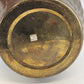 Brass Planter Pot Ribbed Fluted Bowl India 9.5" Indoor Outdoor Plant Decor Vtg