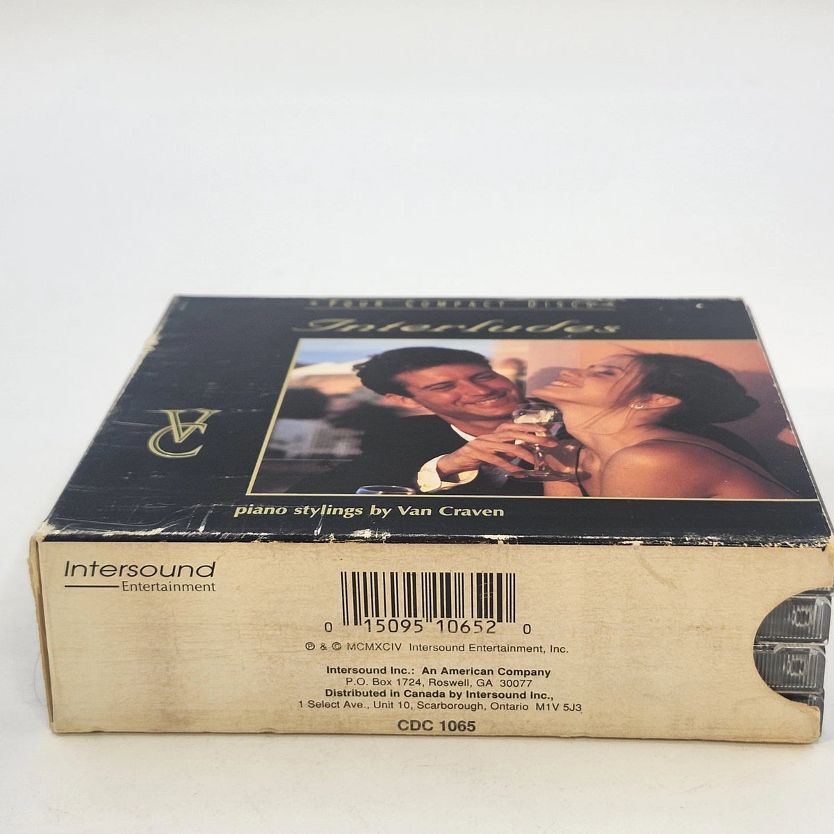 Van Craven Interludes Piano Stylings 4 CD Box Set Love Story Broadway Ballad Vtg