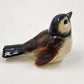 Set of 2 Goebel Sparrow Bird Figurine West Germany CV72 & CV73 Porcelain 2.5"x4"