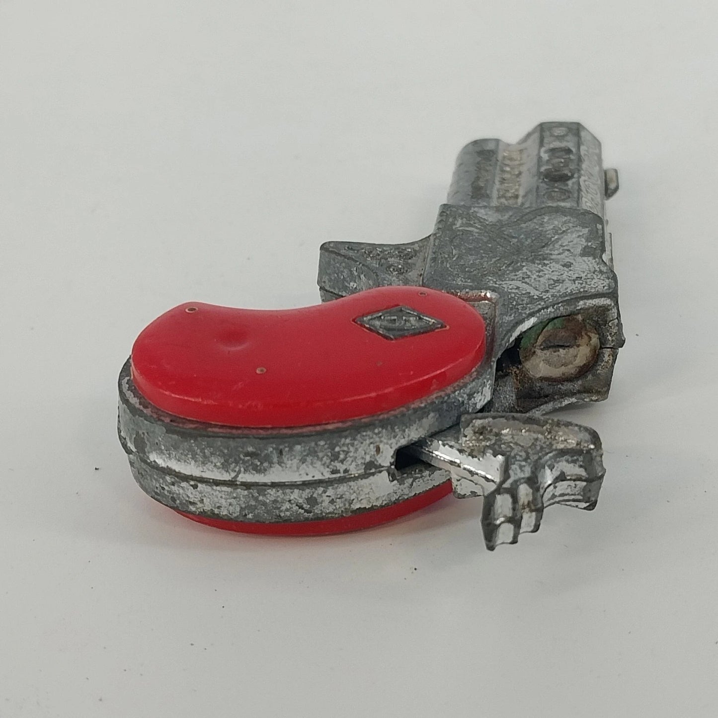 Hubley Derringer Cap Gun Replica Red Grips Die Cast Toy Pistol Vintage Western