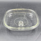 Pyrex A12C Square Clear Glass Replacement Lid Cover For Corning Ware Casserole