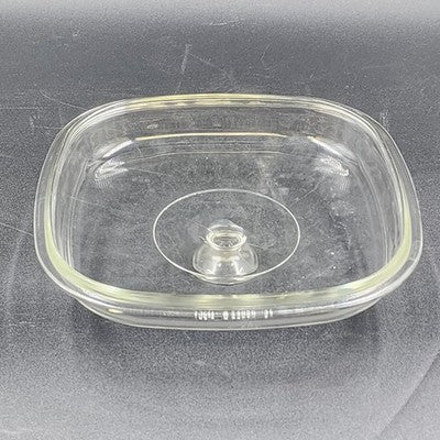 Pyrex A12C Square Clear Glass Replacement Lid Cover For Corning Ware Casserole