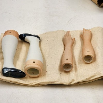 Abigail Adams Bisque Doll Kit Yield House Includes Head Arms Legs and Pattern