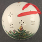 Spode Porcelain Christmas Pomander Ball Ornament Potpourri Vintage England 3.25"