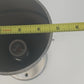 Swivelite Atomic Cone Ceiling Light Fixture Brushed Aluminum Metal Lamp 10" MCM