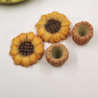 Cherished Moments Collection AT-922 Sunflower Tea Time Tea Set 6" Vintage 1995