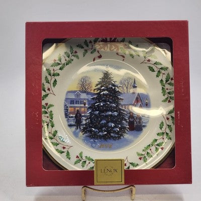 Lenox 2006 Annual Collector Christmas Plate 16th Series Numbered Christmas Tree