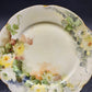 Jaeger Louise Bavaria Decorative Plate 10" Hand Painted Yellow Roses Gold Trim