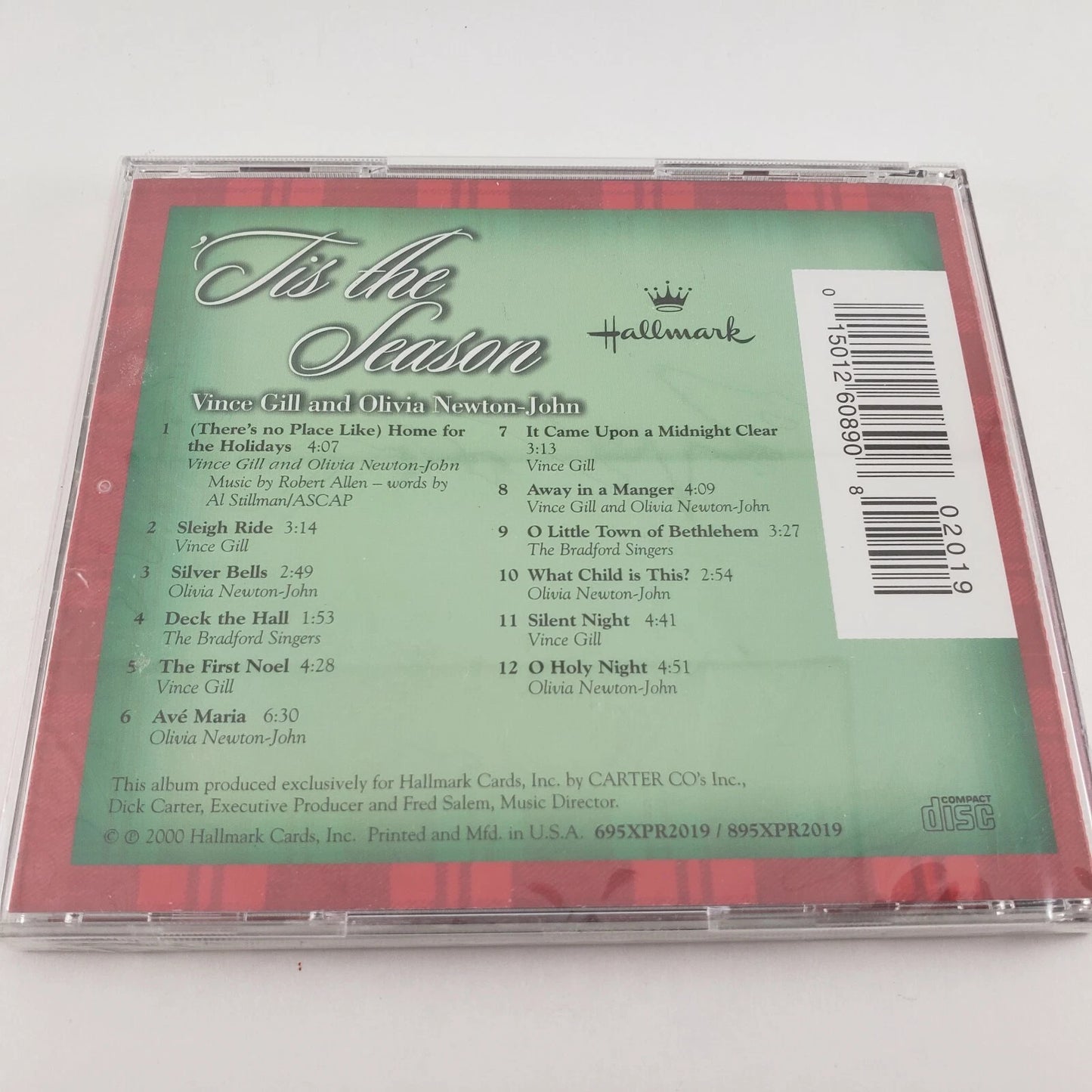 Tis The Season Vince Gill & Olivia Newton-John CD 2000 Hallmark Christmas Sealed