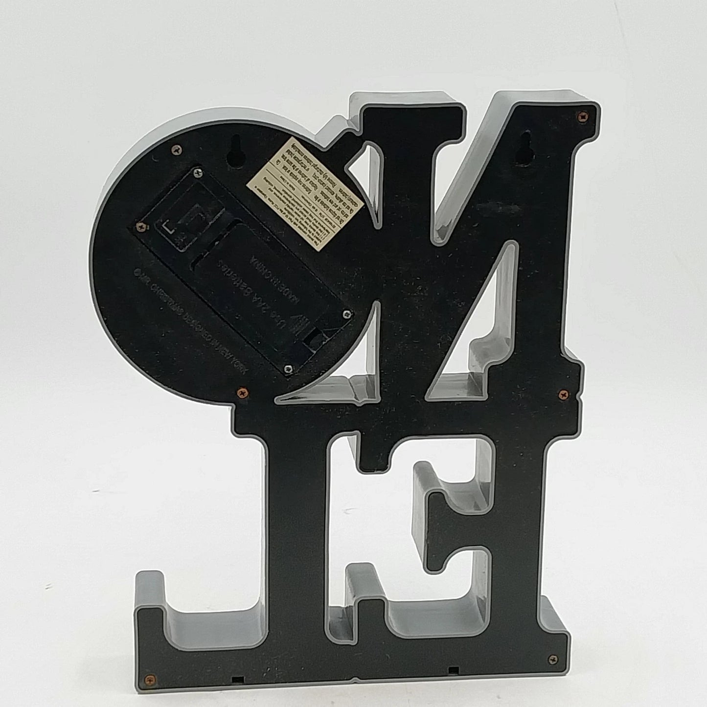 NOEL Sign Mr Christmas Illuminated Marquee Letters Indoor/Outdoor Decor China