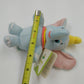 Walt Disney Baby Dumbo Cute and Soft Doll Elephant Plush Stuffed Toy Animal 7"