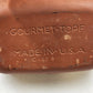 Gourmet Topf Terra Cotta Clay Roaster XL Dutch Oven Baker 15"x10" USA 1979 Vtg