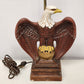 Atlantic Mold Lamp American Bald Eagle Base Handmade Painted Ceramic Lighting