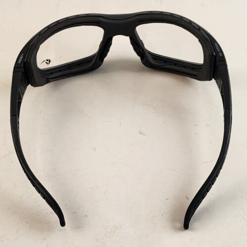 Versio DX Vintage US Safety Glasses Clear Amber Smoke Lenses with Case