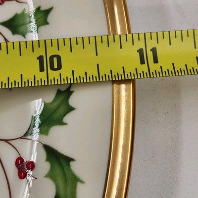 Lenox 2010 Annual Collector Christmas Plate 20th Series Numbered Holiday Skaters