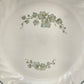 Corelle Callaway Floral Green Ivy Salad Plate Corning Ware Swirl Edge 7.25" USA