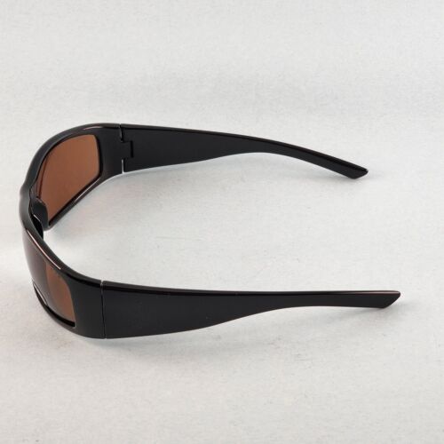 ERB BoasX STK Polarized Safety Glasses Black Brown ANSI Z87.1