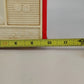 Fisher Price Giant Screen Music Box TV Toy 1966 Vintage Works Collectible 2 Tune