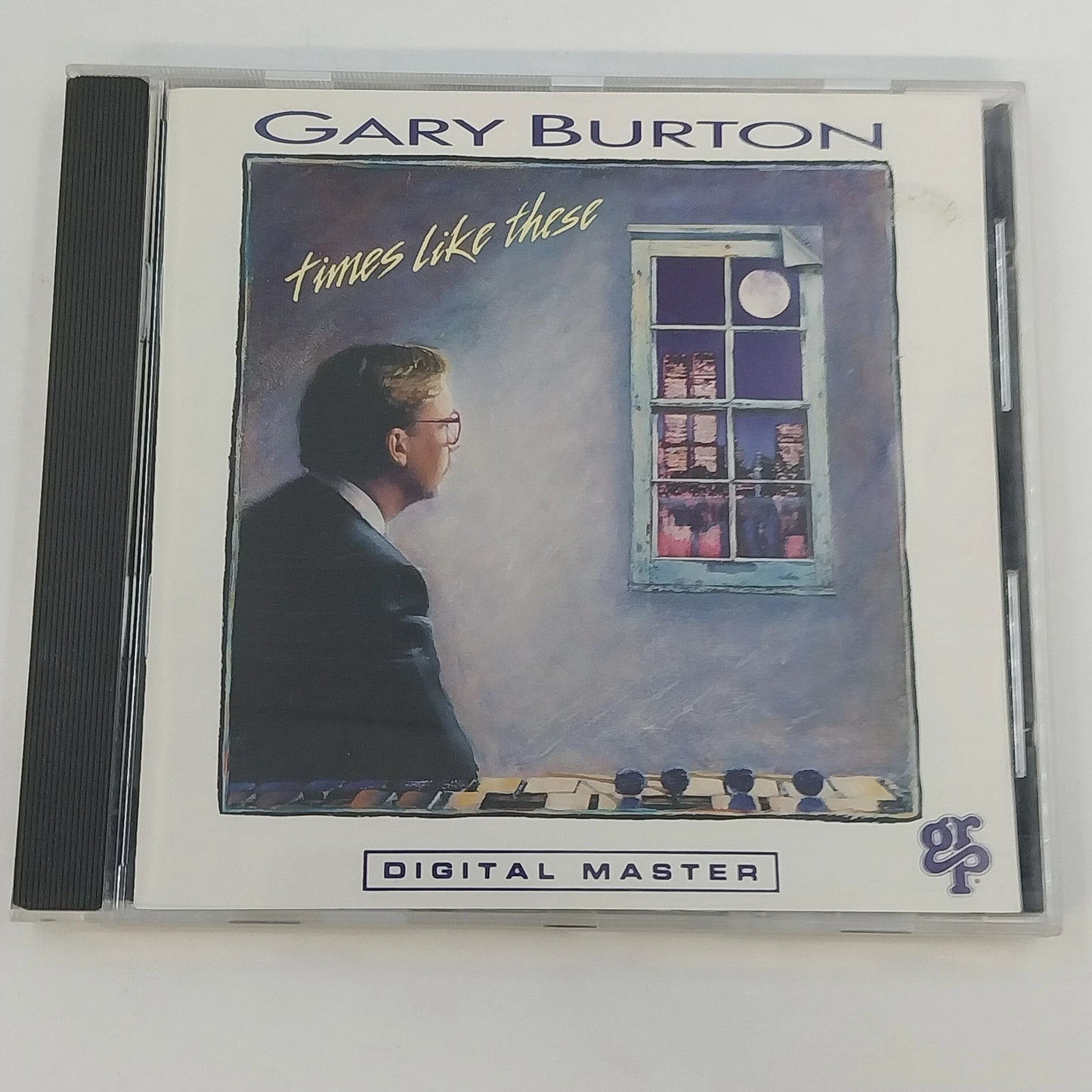 Gary Burton Times Like These CD 1988 GRP Jazz Michael Brecker John Scofield