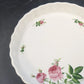 Christyneholm Rose Porcelain Quiche Tart Baking Pie Dish Fluted Edge Round China