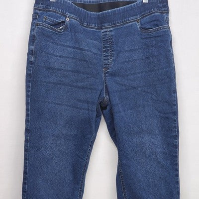 Denim & Co Women’s 18WP Jeans Canyon Retreat Dark Wash Stretch Denim Pants