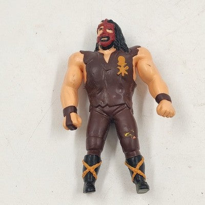 Mankind Figure 5" WWF Bend Ems Wrestling 1997 Series 5 Just Toys Titan Sports
