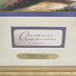 Thomas Kinkade Hidden Gazebo Accent Print 1996 Framed & Matted w COA Mark 6:31