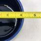 Homer Laughlin Cobalt Blue Flat Cup Jumbo 4"d x 2.5"h Best China Pattern USA Vtg