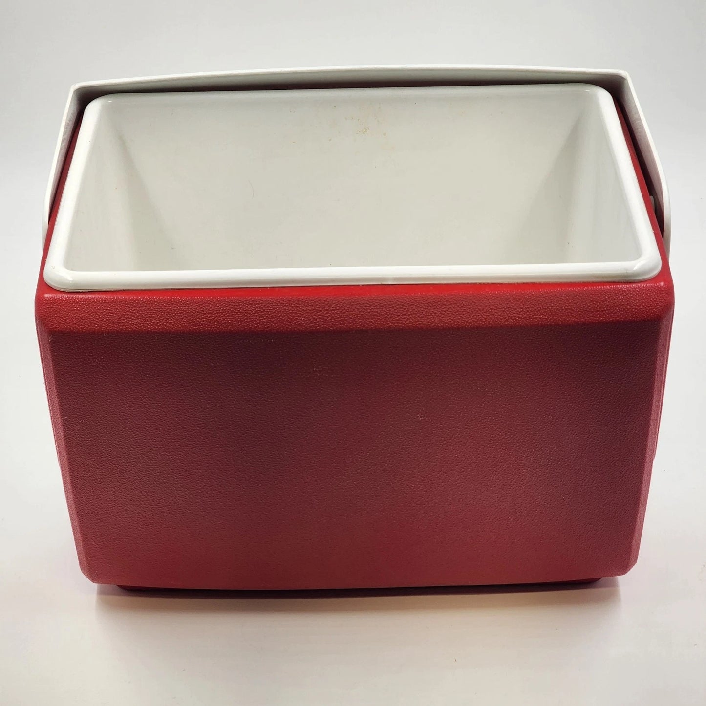 Vintage Igloo Playmate Cooler Red White Ice Chest 1979 Retro Picnic