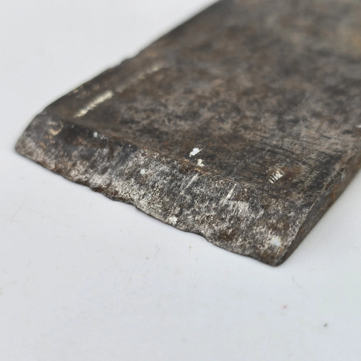 1-3/4" Socket Firmer Chisel Square Edge Timber Framing 9" Antique Head Only