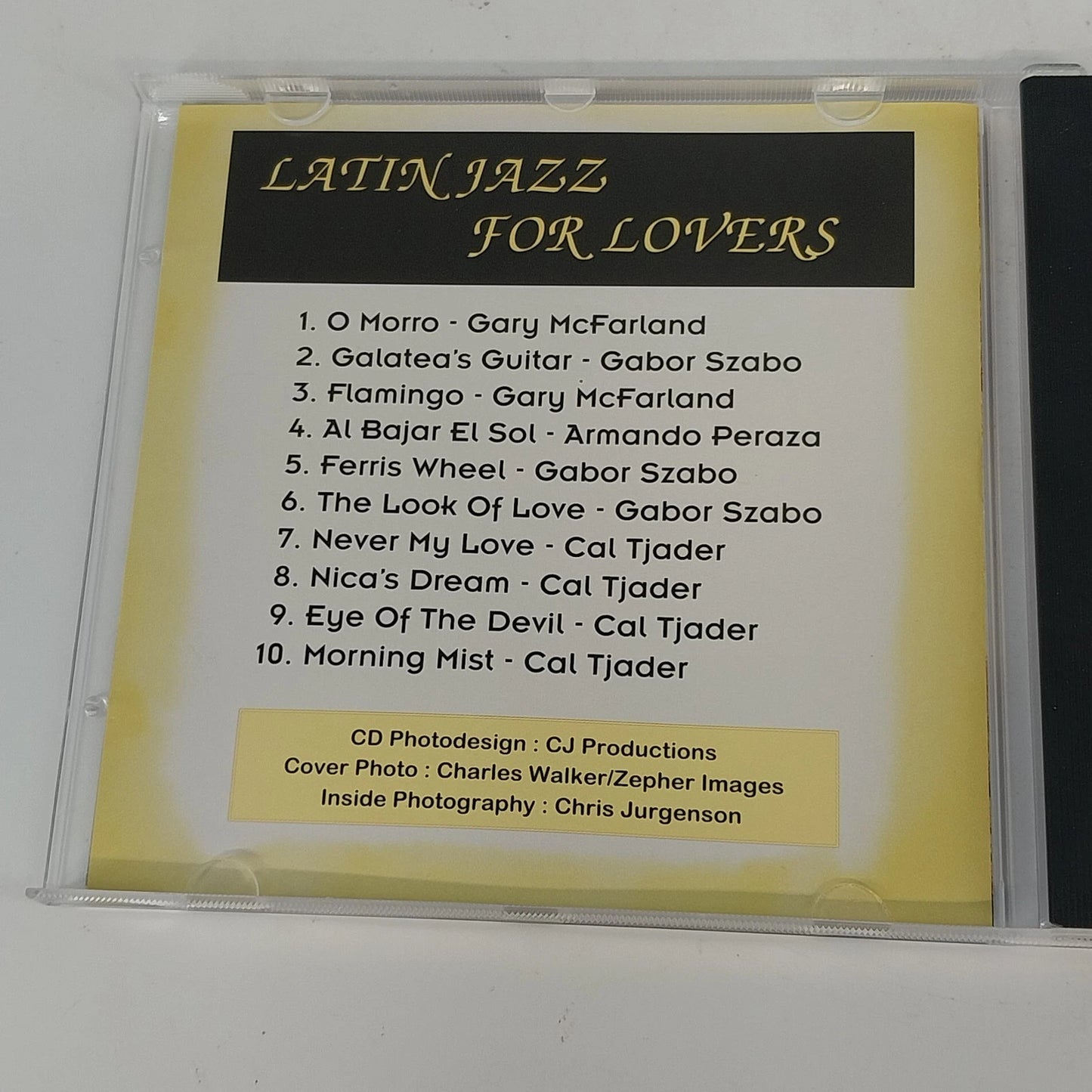 Latin Jazz For Lovers CD Various Artists Romantic Latin Jazz Instrumental