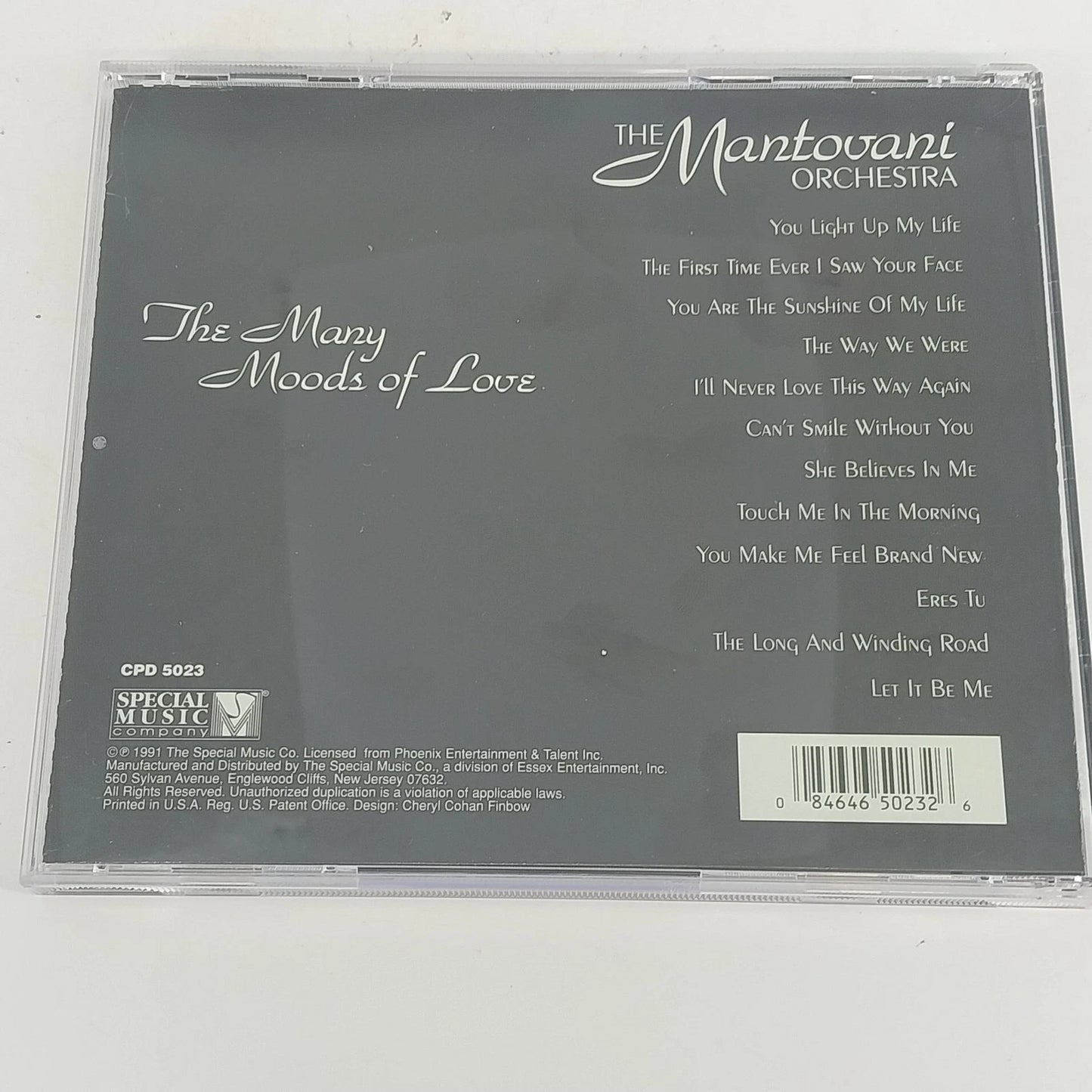 Mantovani World Hits Incomparable & Many Moods of Love 3 CD Orchestral 1991