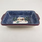 Holiday Mountain Lodge Handled Casserole Dish Cook's Bazaar