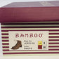 Bamboo LEROY-06 Lace Up Open Toe Booties Block Heel 8