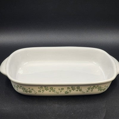 Corelle Coordinates Callaway Ivy 9" x 13" Casserole Roasting Dish Stoneware