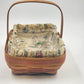 Longaberger 2000 Mother's Day Early Blossom Basket Fabric Liner Protector 11"