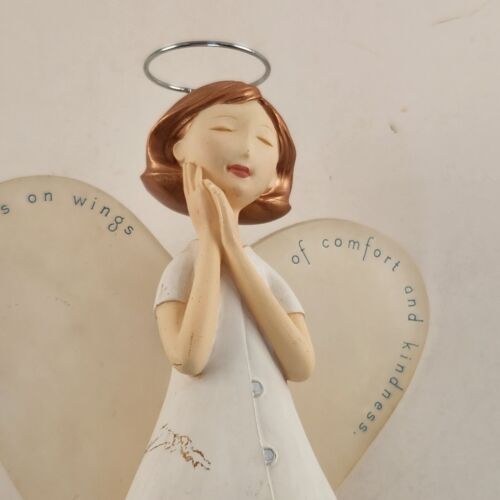 Hallmark Halo Angel Figurine Angels Fly To Us On Wings Of Comfort And Kindness