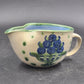 Hadley Open Sauce Boat Gravy Boat Blueberry Bouquet Hand-Painted Stoneware Vtg