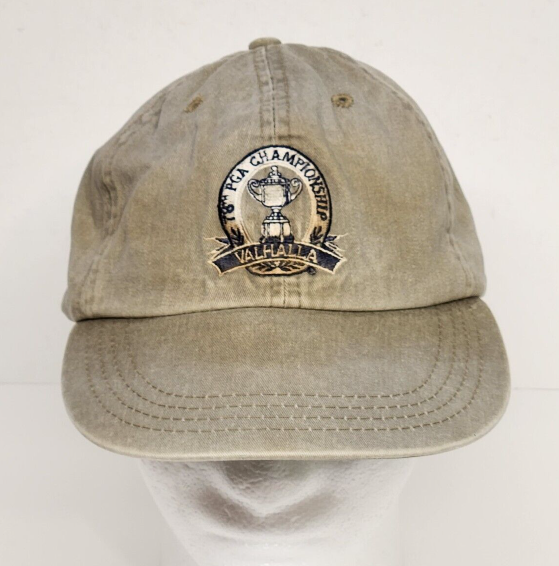 78th PGA Championship Valhalla Golf Hat Canvas Cap Snapback Adjust Low Profile