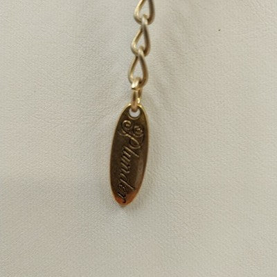Plunder Chunky Wood Beaded Layered Women's Necklace 3 Strands Neutral Tones 9"