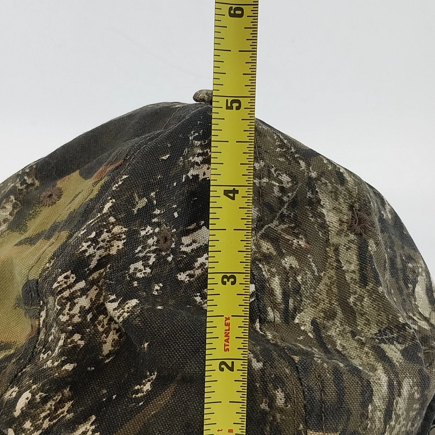 SECO Mossy Oak Camo Hunting Hat Port Authority Hook Loop Adjustable Cap