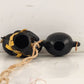 2 pc Dakko Blinky Winky Doll Toy Head Necklace Vintage England Japan Chan Prize