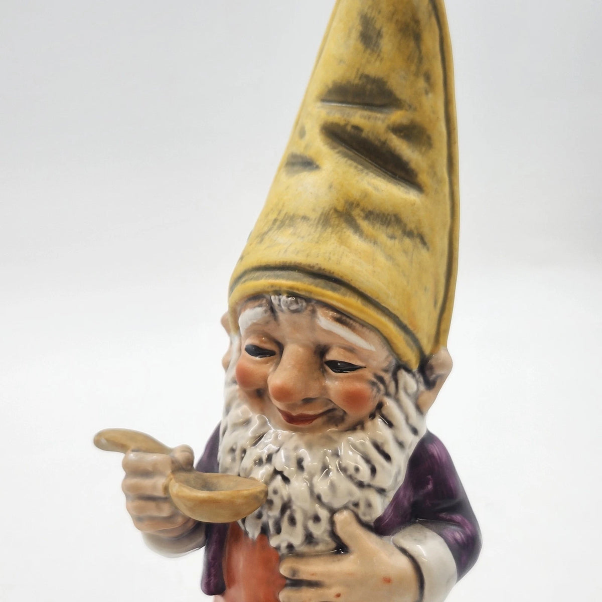 Goebel Co-Boy Sam The Gourmet Gnome Figurine 8" Pot & Spoon Well 505 W Germany