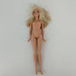 Barbie Doll Mattel 1998 Head 1999 Body Nude Bendable Knees Blonde Purple Lips