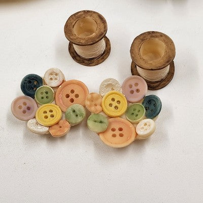 Popular Imports TS447 8pc Mini Tea Set Sewing Machine Polystone Resin Decor