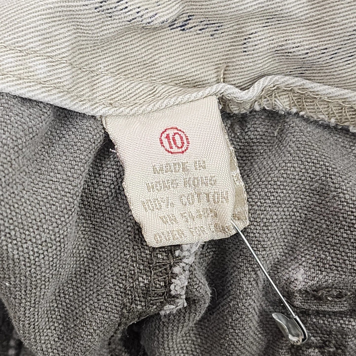 American Eagle Outfitters Women's Jeans 10 Straight Leg Olive Green Utility Soft