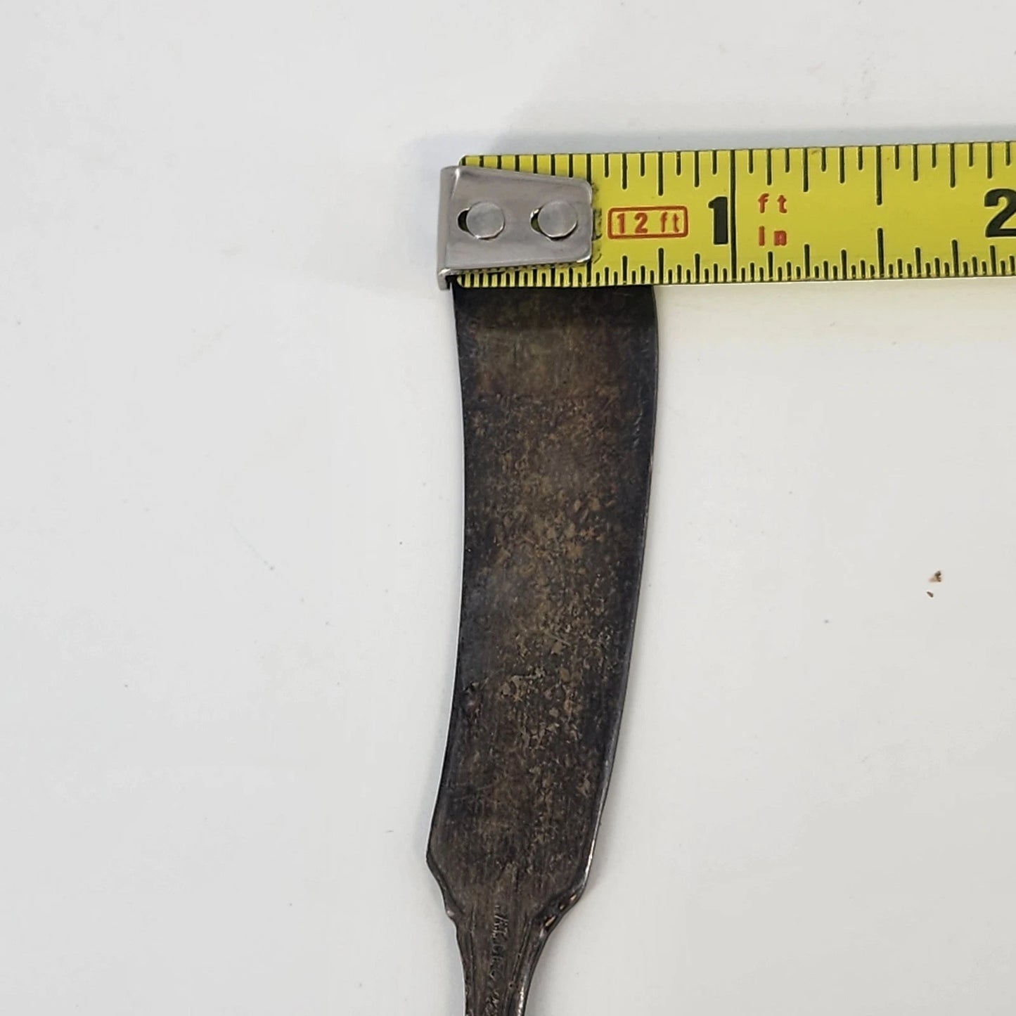 Wm Rogers & Son Silverplate Butter Knife Pat 1915 Silver Hampden 5.75" Antique