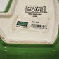 Holiday Home Green Blue Mitten Glove Trinket Dish Ceramic China 6"x1"